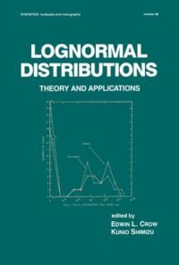 cover of the book Lognormal Distributions: Theory and Applications