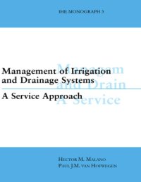 cover of the book Management of irrigation and drainage systems : a service approach