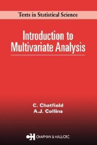 cover of the book Introduction to Multivariate Analysis