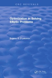 cover of the book Optimization in solving elliptic problems