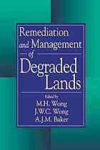 cover of the book Remediation And Management Of Degraded Lands