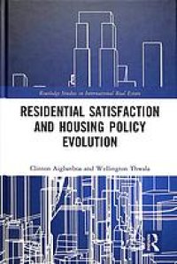 cover of the book Residential satisfaction and housing policy evolution