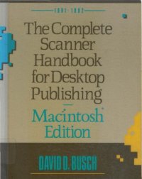 cover of the book The complete scanner handbook for desktop publishing