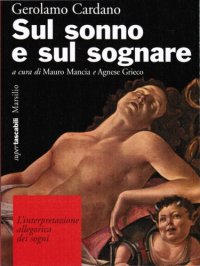 cover of the book Sul sogno e sul sognare