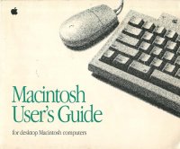 cover of the book Macintosh Users Guide for desktop Macintosh computers