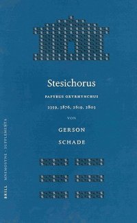 cover of the book Stesichoros: Papyrus Oxyrhynchus 2359, 3876, 2619, 2803