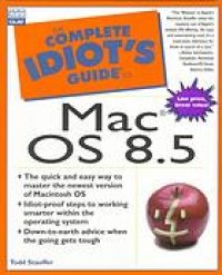 cover of the book The Complete to idiot’s guide to Macintosh OS 8.5