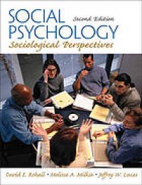 cover of the book Social Psychology: Sociological Perspectives