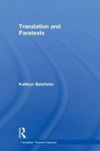 cover of the book Translation and Paratexts