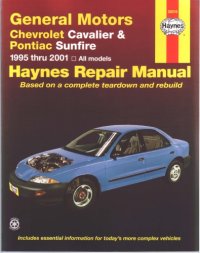 cover of the book General Motors Chevrolet Cavalier, Pontiac Sunfire 1995 thru 2001, all models: Haynes Repair Manual