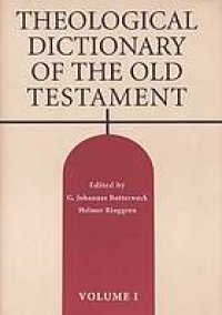 cover of the book Theological Dictionary of the Old Testament