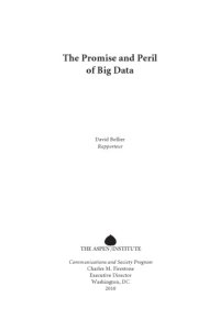 cover of the book The Promise and Peril of Big Data