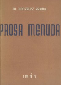 cover of the book Prosa menuda