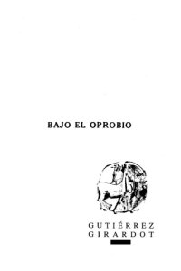 cover of the book Bajo el oprobio