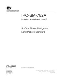 cover of the book Surface mount design and land pattern standards.