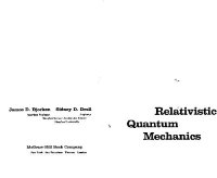 cover of the book Relativistic Quantum Fields