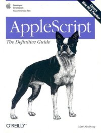 cover of the book AppleScript: The Definitive Guide (Definitive Guides)