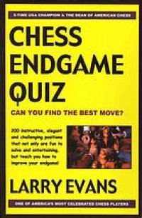 cover of the book Chess endgame quiz : can you find the best move?