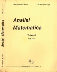 cover of the book Analisi Matematica, Vol. 2 Parte I