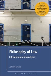 cover of the book Philosophy of Law: Introducing Jurisprudence