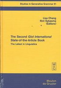 cover of the book The second ’Glot international’ state-of-the-article book : the latest in linguistics