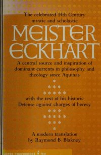 cover of the book Meister Eckhart: A Modern Translation (1941)