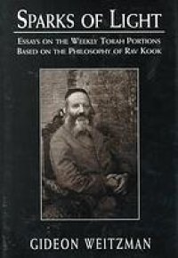 cover of the book Sparks of light : essays on the weekly Torah portions based on the philosophy of Rav Kook