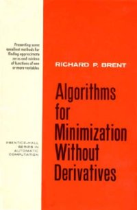 cover of the book Algorithms for minimization without derivatives