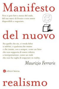 cover of the book Manifesto del nuovo realismo