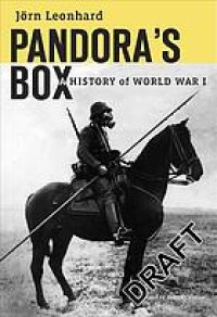 cover of the book Pandora’s box: a history of the First World War