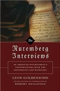 cover of the book The Nuremberg interviews