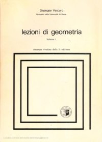 cover of the book Lezioni di Geometria