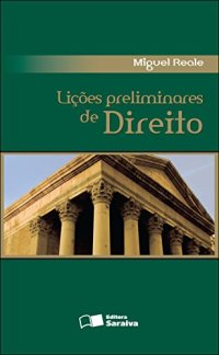 cover of the book Lições Preliminares de Direito