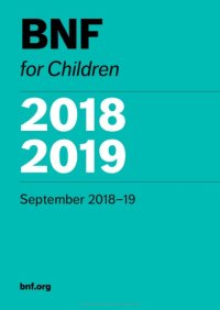 cover of the book BNF for Children (BNFC) 2018-2019