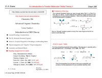 cover of the book Advanced Organic Chemistry [Lecture Notes]