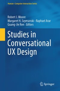 cover of the book Studies in Conversational UX Design