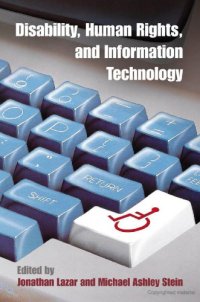 cover of the book Disability, Human Rights, and Information Technology