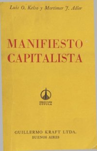 cover of the book Manifiesto capitalista