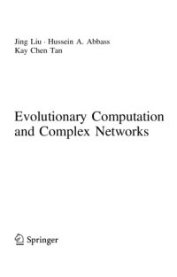 cover of the book Evolutionary Computation and Complex Networks