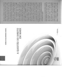 cover of the book A questão do Direito em Marx