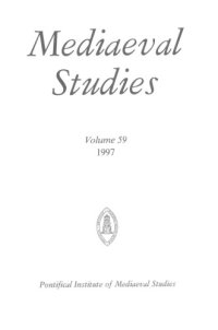 cover of the book Mediaeval Studies