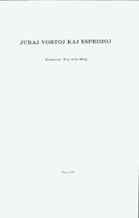 cover of the book Juraj Vortoj kaj Esprimoj