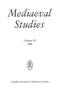 cover of the book Mediaeval Studies