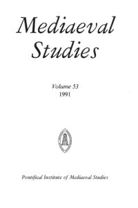 cover of the book Mediaeval Studies