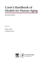 cover of the book Conn’s Handbook of Models for Human Aging