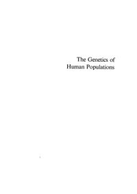 cover of the book The Genetics of Human Populations