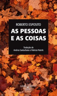 cover of the book As pessoas e as coisas