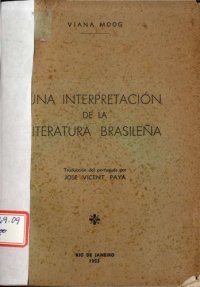 cover of the book Una interpretación de la literatura brasileña