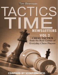 cover of the book Tactics Time Newsletters. Vol.2 Chess tactics from the Real Games of Everyday Chess Players