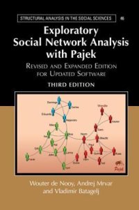 cover of the book Exploratory Social Network Analysis with Pajek: Revised and Expanded Edition for Updated Software